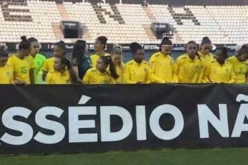Jogadoras da seleção de futebol divulgam manifesto contra assédio sexual
