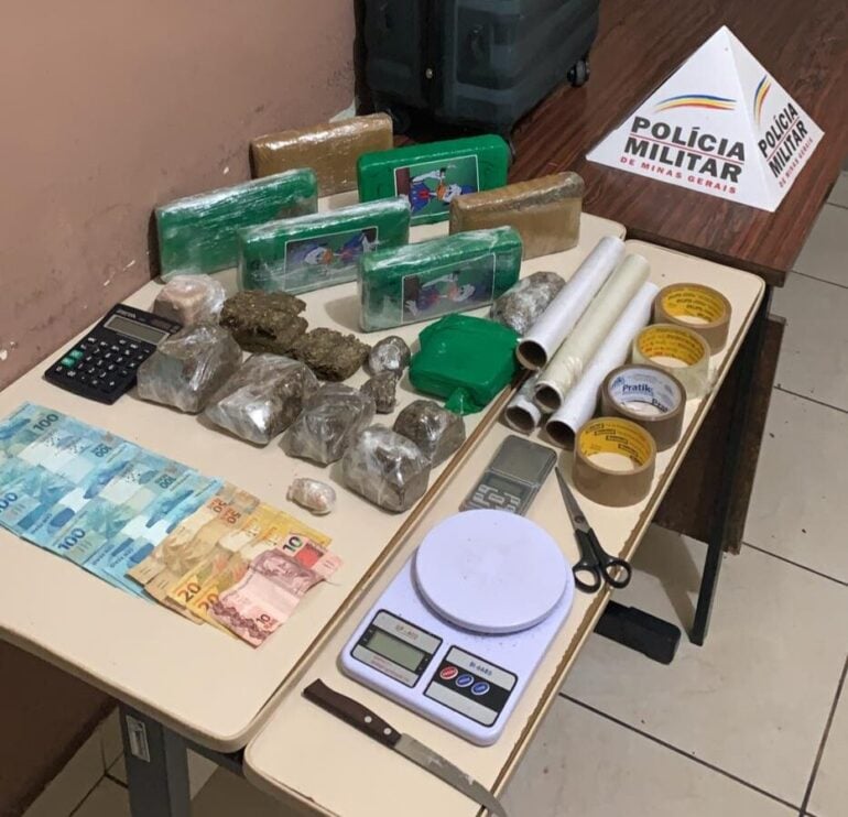 Casal é preso por tráfico de drogas em bairro valorizado de Timóteo