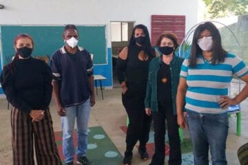 Servidores do RH da Secretaria Municipal de Educação visitam escolas de Monlevade
