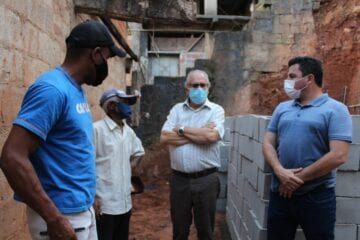 Prefeitura de Monlevade continua a obra do muro de arrimo no José Elói