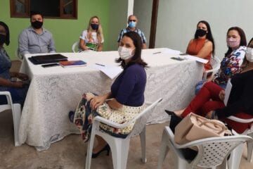 Cras de Monlevade tem novo local e recebe visita de líderes do Executivo