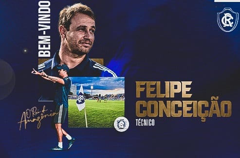 Felipe Conceição, ex-Cruzeiro, é o novo técnico do Remo