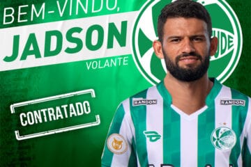 Juventude oficializa contratação de volante Jadson, ex-Cruzeiro