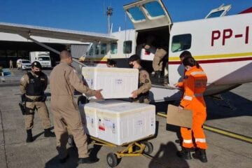 Quase 10 mil doses de vacina são perdidas durante transporte