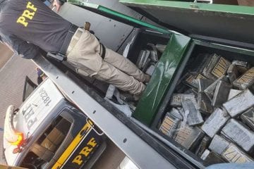 PRF apreende carga de cocaína que renderia R$ 29 milhões ao tráfico
