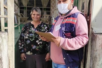 Prefeitura de Monlevade cadastra famílias dos bairros Santa Cruz e Centro Industrial