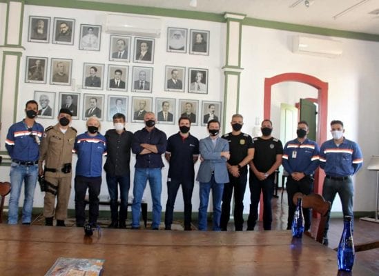Secretário de Justiça e Segurança Pública visita Conceição do Mato Dentro