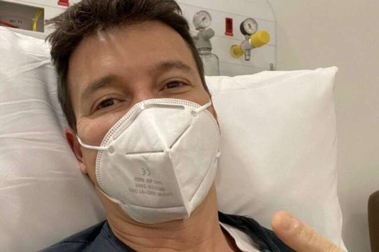 Após receber 1ª dose da vacina, Rodrigo Faro é internado com Covid