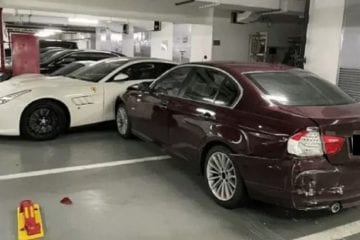 Irritada com o marido, mulher destrói Porsche, Ferrari, Mercedes e BMW em discussão