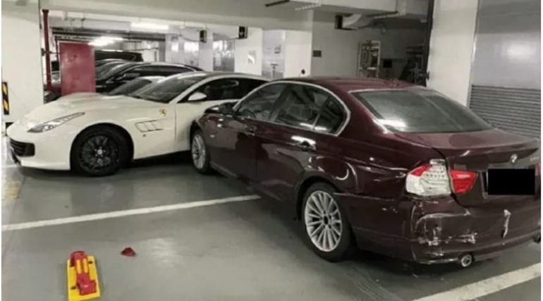 Irritada com o marido, mulher destrói Porsche, Ferrari, Mercedes e BMW em discussão