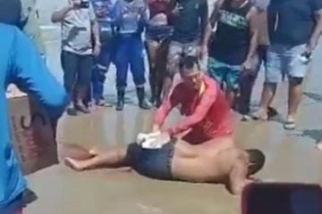 Novo ataque de tubarão na praia de Piedade; veja vídeo