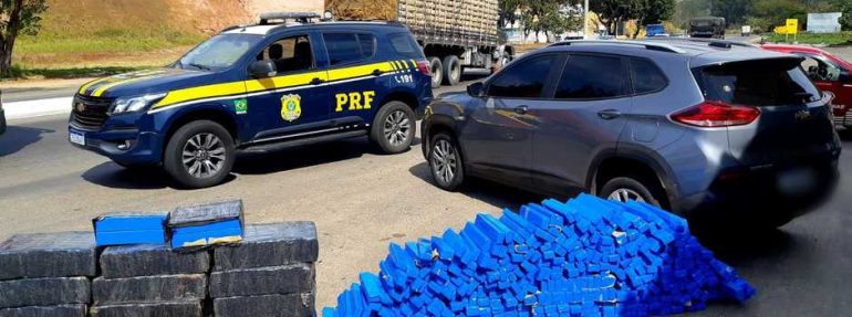 Operação em Minas resulta na apreensão de mais de meia tonelada de drogas
