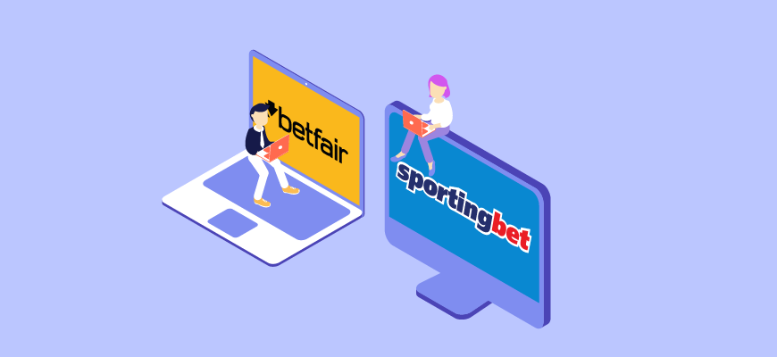 Qual a melhor plataforma de casas de apostas: SportingBet ou Betfair?