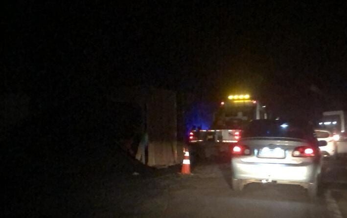 Acidente interdita parcialmente a BR-381 no sentido Belo Horizonte-Vitória
