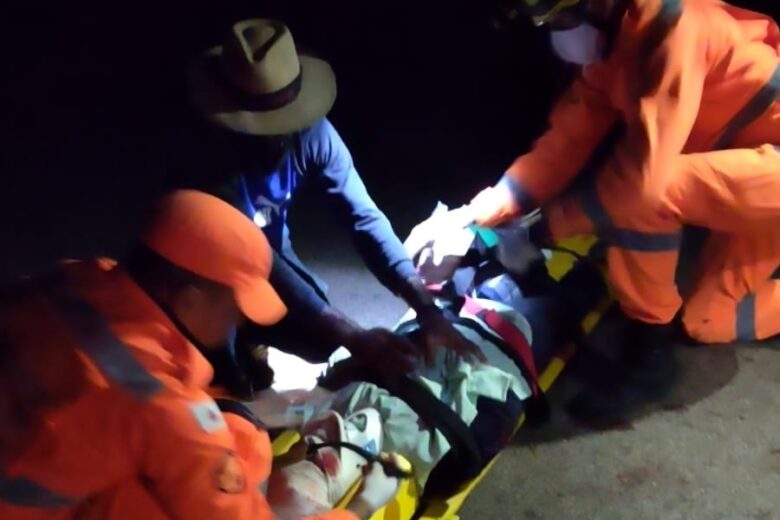 Soldador é encontrado ferido caído em rodovia no Conceição