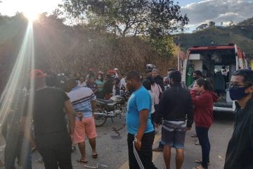 Motociclista morre após grave acidente em Santa Maria de Itabira