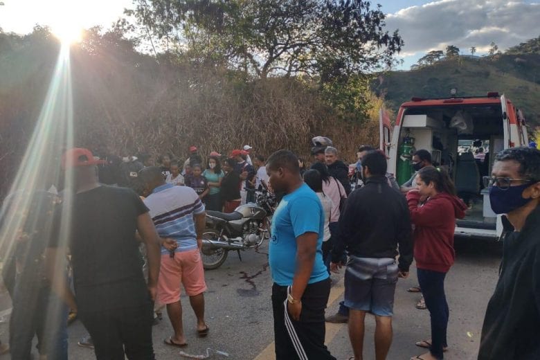 Motociclista morre após grave acidente em Santa Maria de Itabira