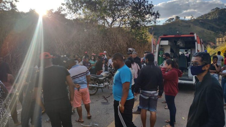 Motociclista morre após grave acidente em Santa Maria de Itabira