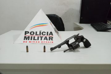 Tático Móvel apreende revólver após denúncia anônima