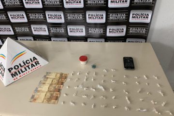 Polícia Militar prende cinco suspeitos por tráfico de drogas em Monlevade