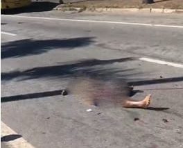 Ciclista morre atropelado por caminhão na BR-381