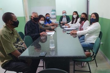 Dr. Laércio e Movimento Moradia Popular se reúnem com direção da escola Cicinha Moura