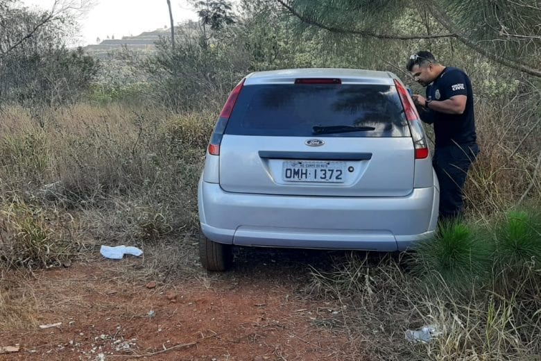Atenção: veículo possivelmente utilizado em homicídio é encontrado