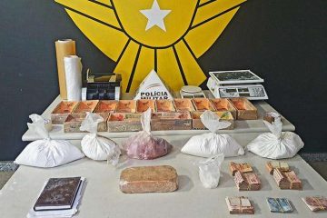 Homem é preso em laboratório de refino de crack em Santa Luzia