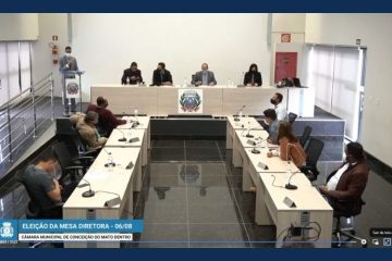 Nova eleição na Câmara de Conceição elege a mesma mesa diretora