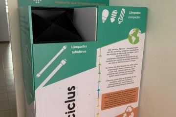 Prefeitura de Monlevade prepara ponto de coleta para receber lâmpadas usadas