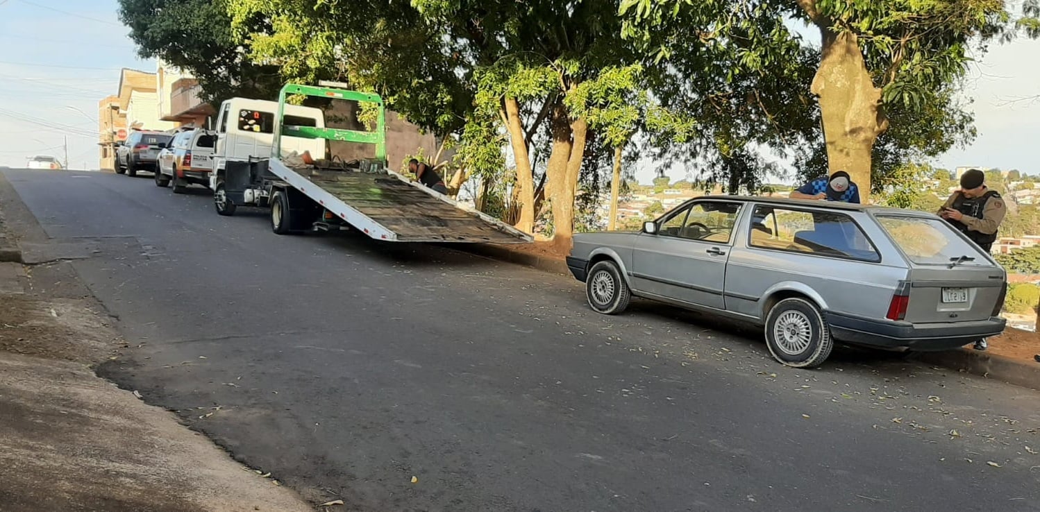 Parati furtada é encontrada próximo ao São Bento