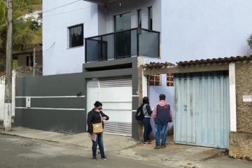 Continua o cadastro de famílias dos bairros Santa Cruz e Centro Industrial em Monlevade