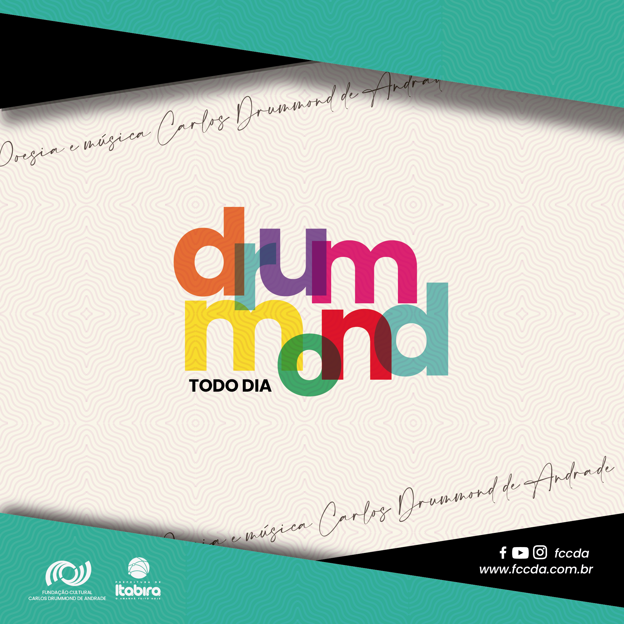 Artistas itabiranos recitam poesias no projeto “Drummond Todo Dia”