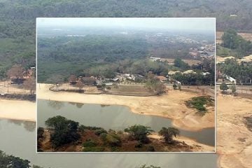 Crise hídrica: em meio às queimadas, o Rio Paraguai seca
