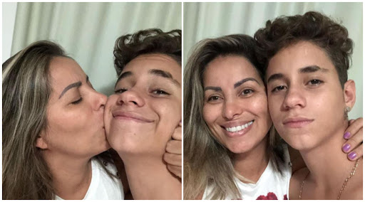 Filho de Walkyria Santos foi vítima de comentários homofóbicos