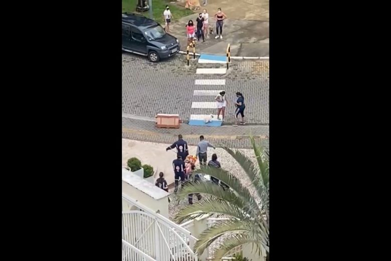 Babá pula de terceiro andar para escapar de agressões e cárcere privado