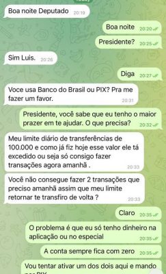 golpe deputado