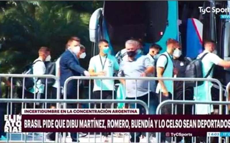 Anvisa pede deportação de argentinos horas antes de jogo contra o Brasil