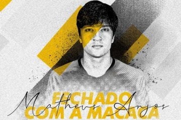 Ponte Preta oficializa contratação do meia Matheus Anjos, ex-Athletico-PR