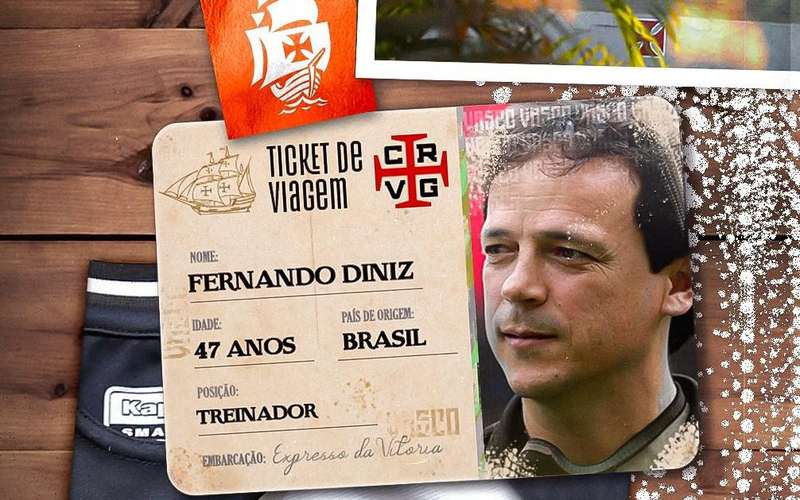 Fernando Diniz é anunciado como novo treinador do Vasco