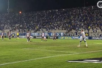Sem lance polêmico, Cruzeiro divulga bastidores de jogo contra o Operário
