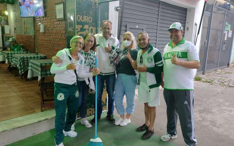 Palmeiras x Atlético: mesmo fechado, Allianz Parque é ponto de encontro