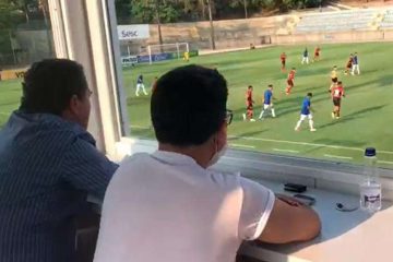 Chance à vista? Luxa assiste a jogo do Cruzeiro pela Copa do Brasil Sub-17