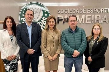 Leila define chapa para disputa da eleição presidencial no Palmeiras