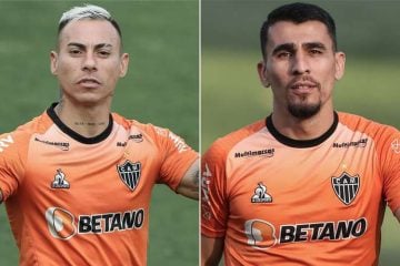 Eduardo Vargas e Junior Alonso são convocados para jogos das Eliminatórias