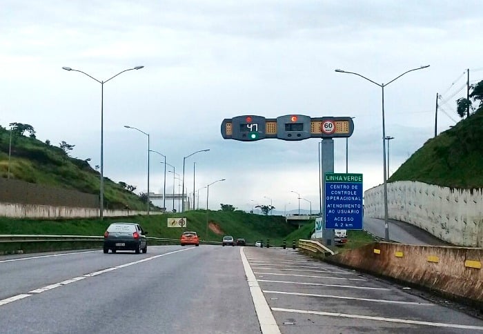 DER em Minas informa que rodovias estaduais terão 598 novos radares