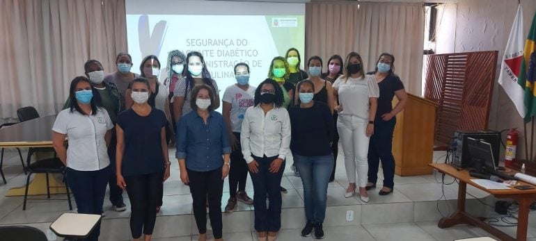 Prefeitura de Monlevade realiza treinamento sobre administração de insulinas