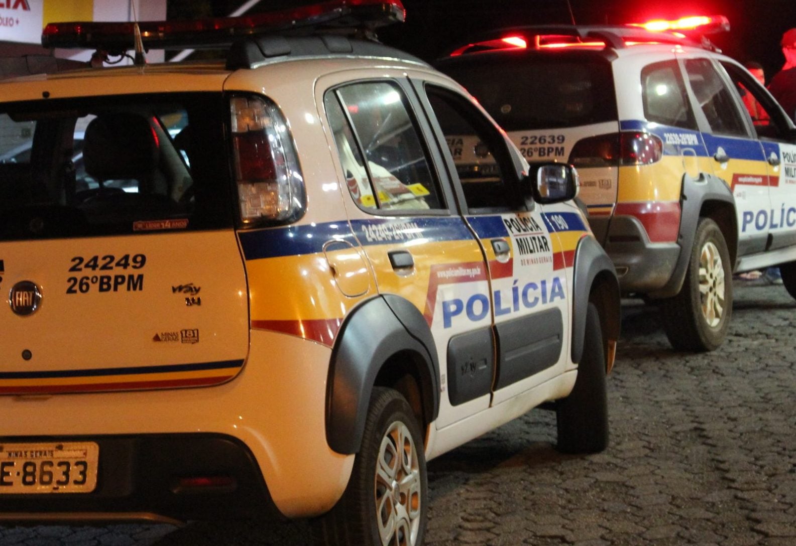 PM registra ocorrências de furto durante a madrugada em Itabira