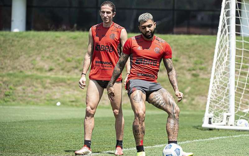 Flamengo e Athletico-PR se testam antes de duelo pela Copa do Brasil