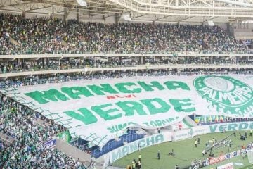 Organizada do Palmeiras protesta contra preço de ingressos na Libertadores